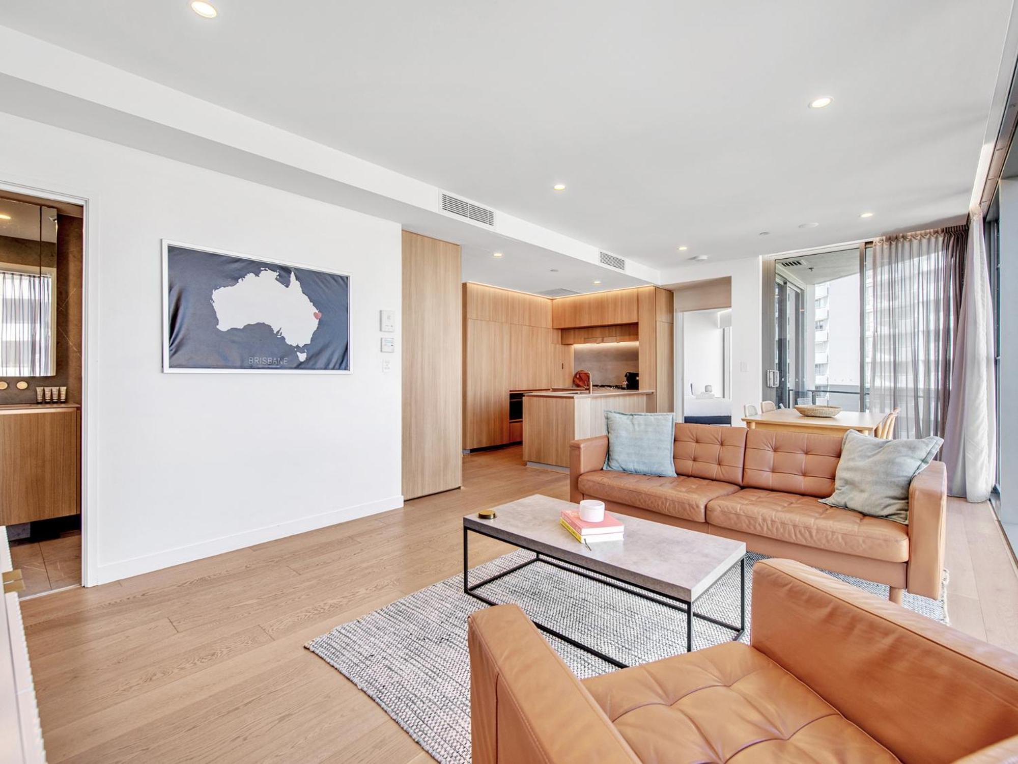 Lovely 2 Bedroom Executive Apartment Brisbane Esterno foto